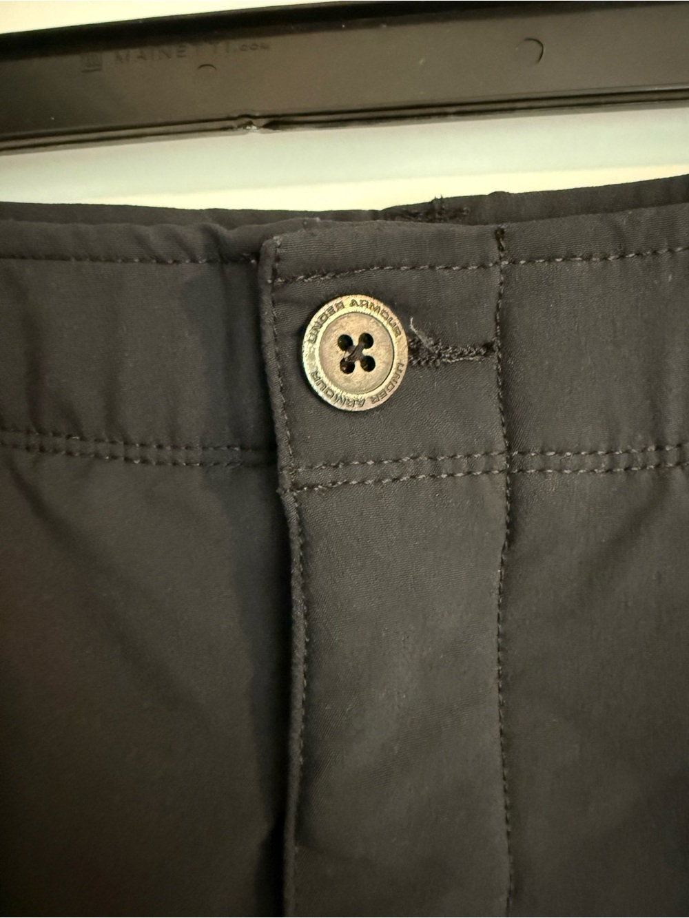 Men's Black Golf Pants - Under Armour - Picture 4 of 7
